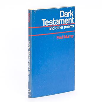 Murray, Pauli (1910-1985) Dark Testament, and Other Poems.